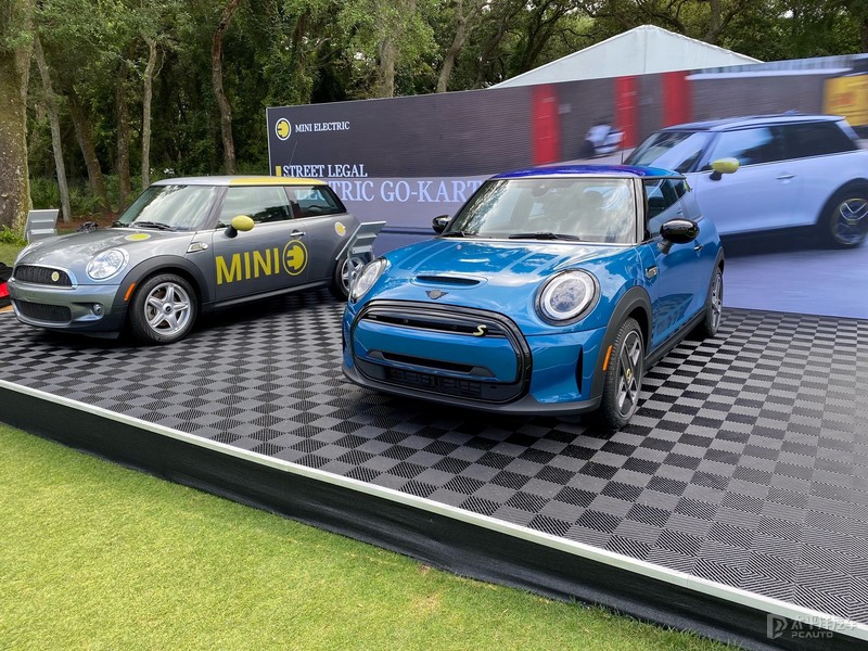 2022款mini cooper se实车海外亮相-新浪汽车