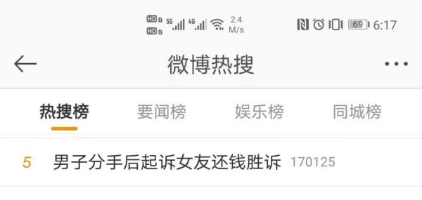 男子分手后起诉女友还钱胜诉!休闲区蓝鸢梦想 - Www.slyday.coM 男子分手后起诉女友还钱胜诉!休闲区蓝鸢梦想 - Www.slyday.coM