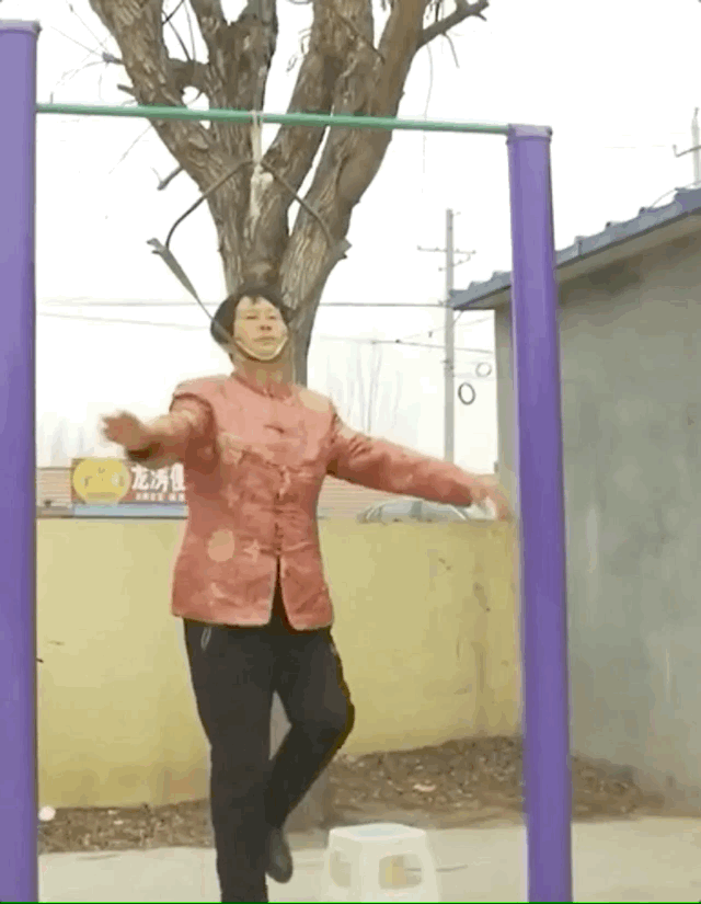 公园树上吊着一群大爷大妈医生看了都瑟瑟发抖