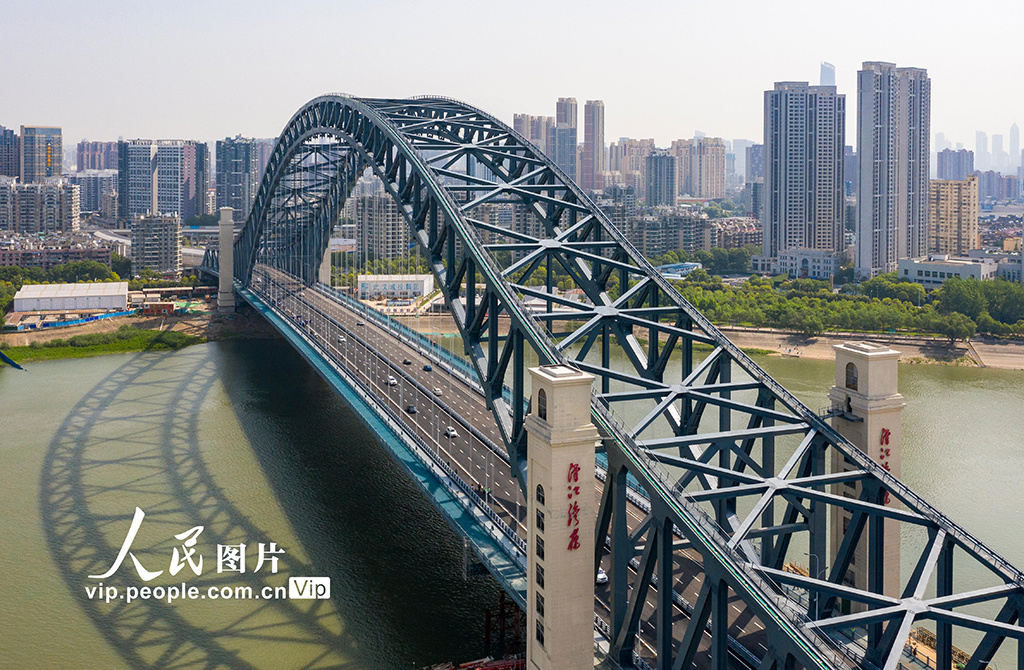 武汉:江汉七桥"汉江湾桥"正式建成通车|汉江|湾桥