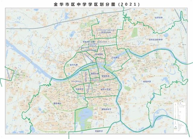 2021年邹城学区划分图,2020邹城学区划分图 家长必看金华市2021年义务教育学校招生政策发布