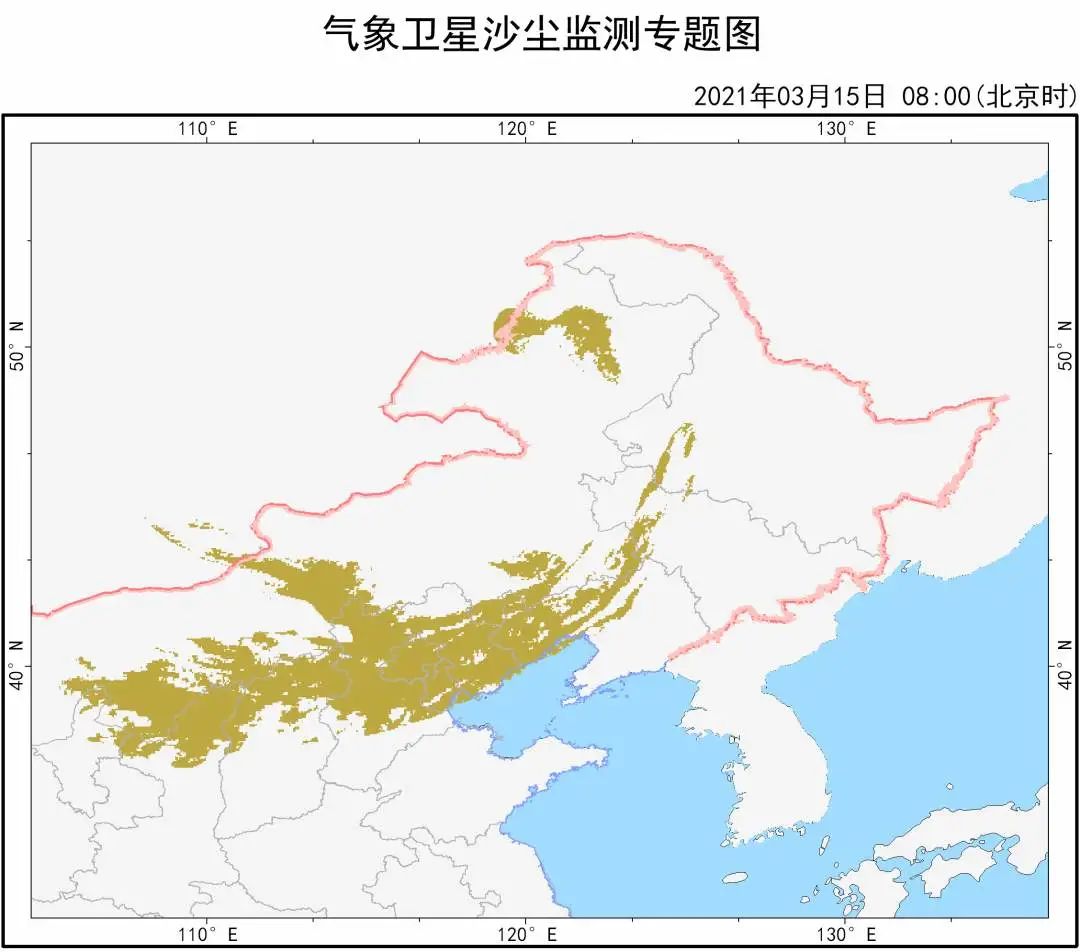 沙尘天气又双叒叕来了今年四次路线不一样卫星云图看沙尘如何扑向北京