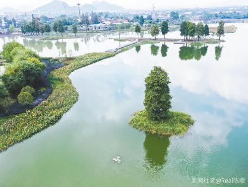 资料图:浙江富阳的生态公园