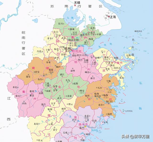 江苏与浙江的区划调整当年1个县为何分给了浙江省