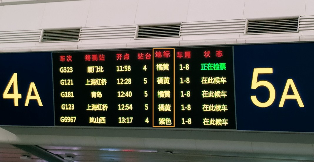 高铁站台怎么找车厢,地标究竟看哪个?这里有答案