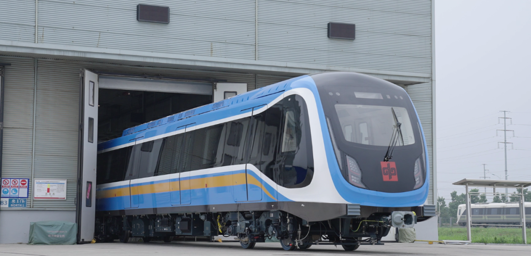 中国标准地铁列车时速120公里b型车下线
