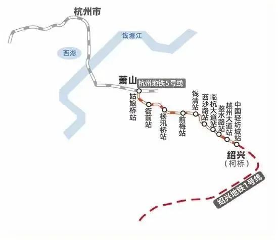 一票换乘!杭州地铁8号线一期和杭海、杭绍城铁正式开通