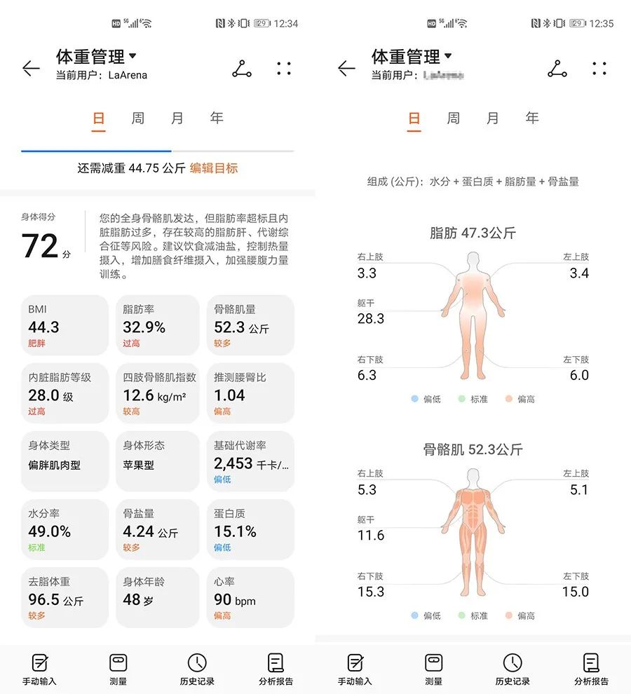 用数据解释什么叫胖华为体脂秤3pro开箱体验没想到自己是这样