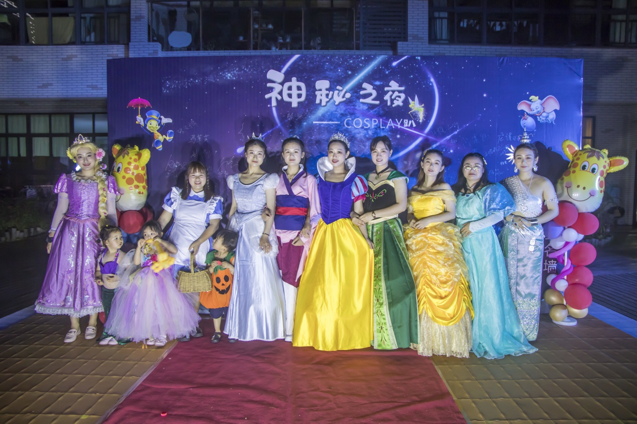 幼儿园cosplay秀,cosplay活动 六一神秘之夜 舟山这家幼儿园来了场cosplay梦想秀