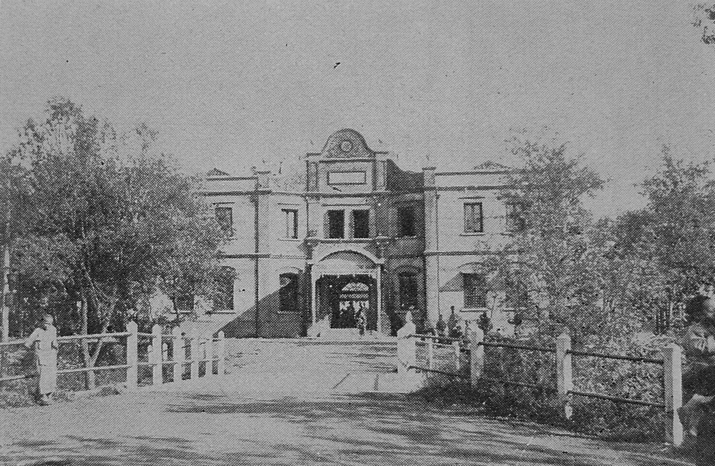 嘉兴火车站1909年旧影 MAD 供图