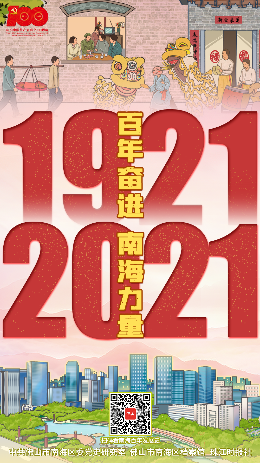1921-2021,南海的百年奋进史!