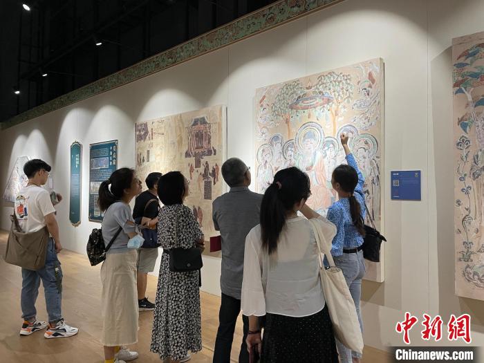 图为展览现场。 江杨烨 摄