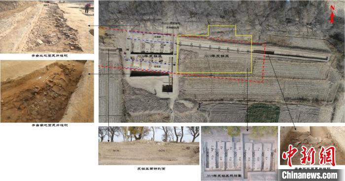 国度文物局“考古中国”发布3项长城考古首要发现(图4) 沙梁子古城遗址发现的夯土台基 内蒙古自治区文物考古研究院供图