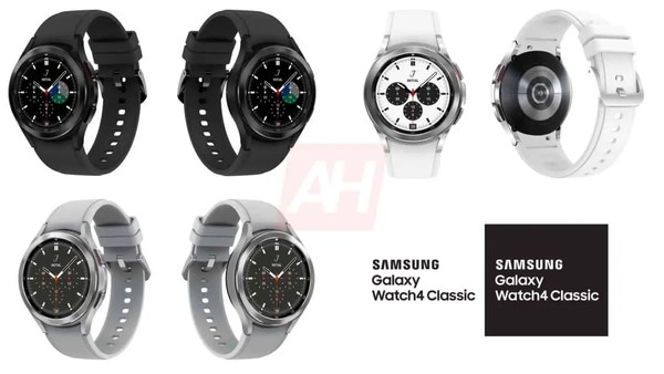 三星galaxywatch4,三星galaxywatch 三星galaxywatch4classic渲染图曝光3种配色可选
