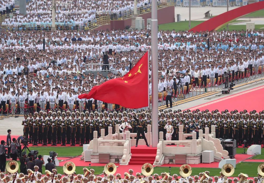庆祝中国共产党成立100周年大会隆重举行!现场高清图来了