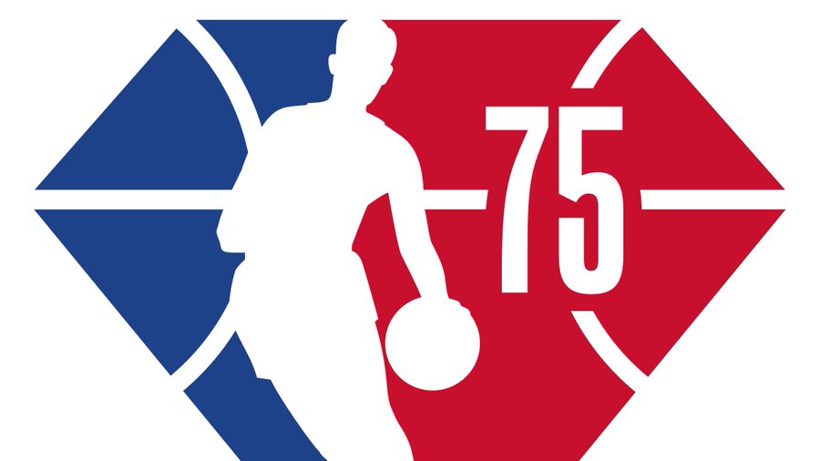 nba公布75周年纪念赛季全新logo