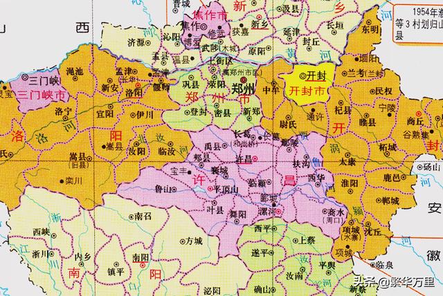 河南省的区划调整,17个地级市之一,郑州市为何有15个区县?