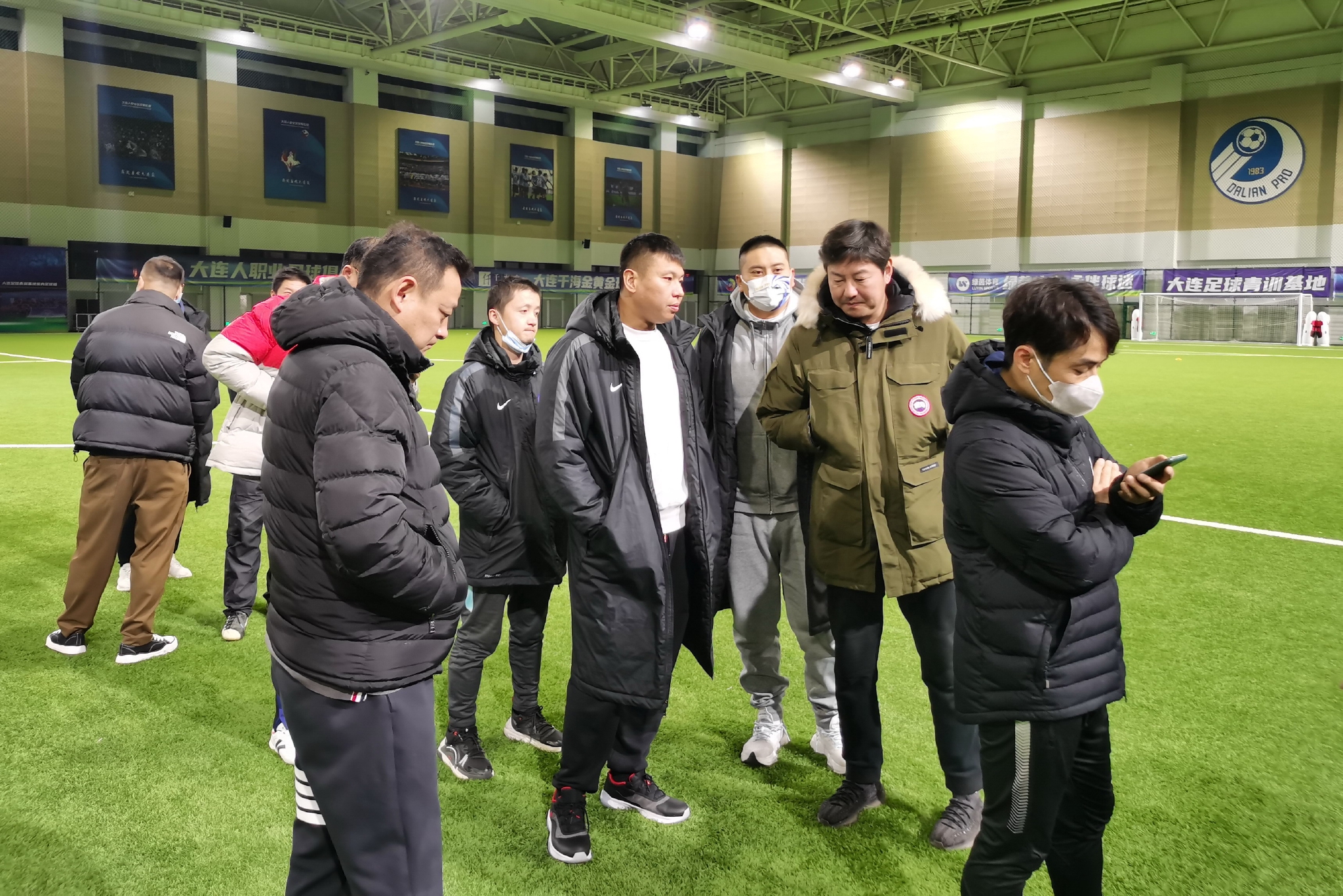 大连人贺岁杯踩场独家照片！多名万达中超球员亮相，看看都有谁
