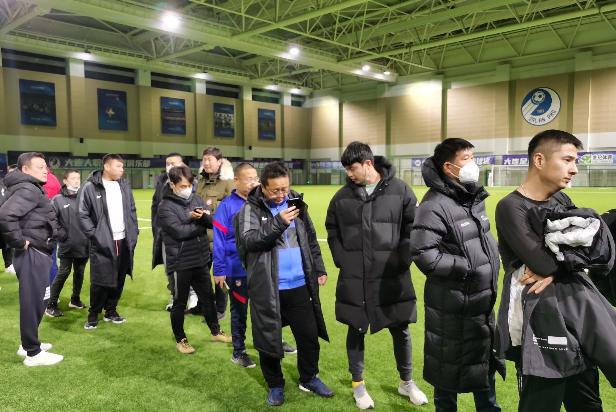 大连人贺岁杯踩场独家照片！多名万达中超球员亮相，看看都有谁