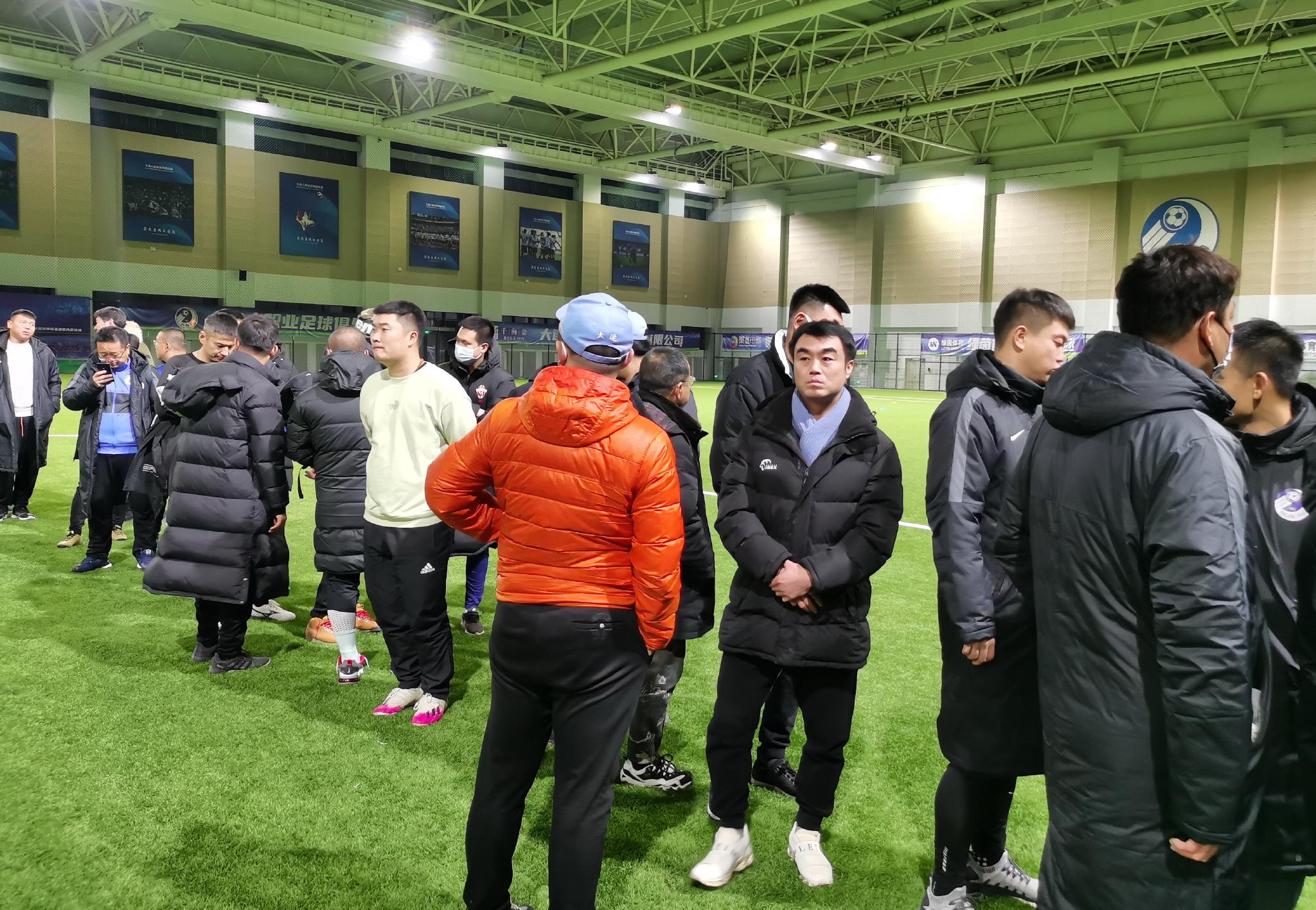 大连人贺岁杯踩场独家照片！多名万达中超球员亮相，看看都有谁