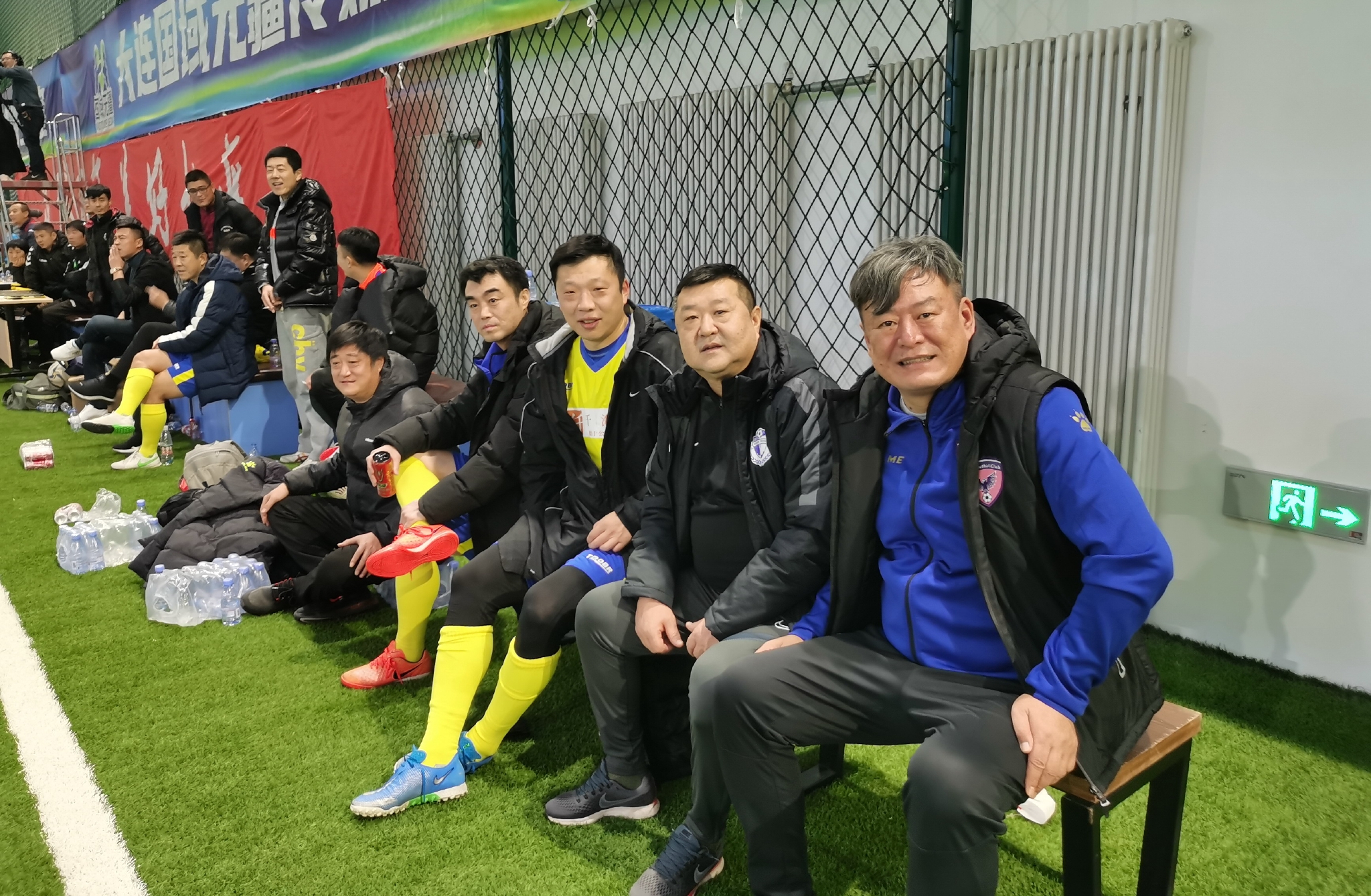 大连人贺岁杯首日精彩瞬间！万达将帅喜相逢，周挺笑得像花儿一样