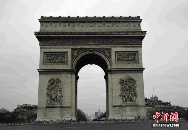 资料图:巴黎凯旋门广场。中新社记者 李洋 摄