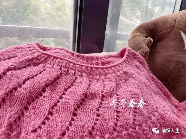 附详细过程秋露女士百搭圆肩套头毛衣有编织图解