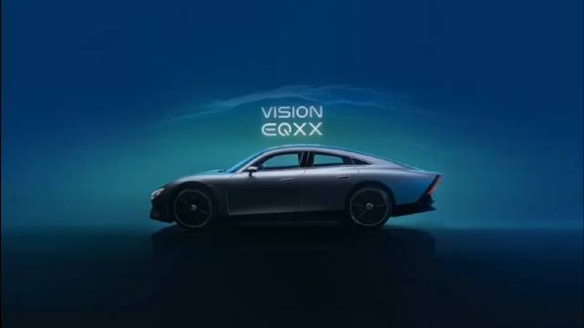 奔驰VISION EQXX，我第一次觉得奔驰车标是多余的