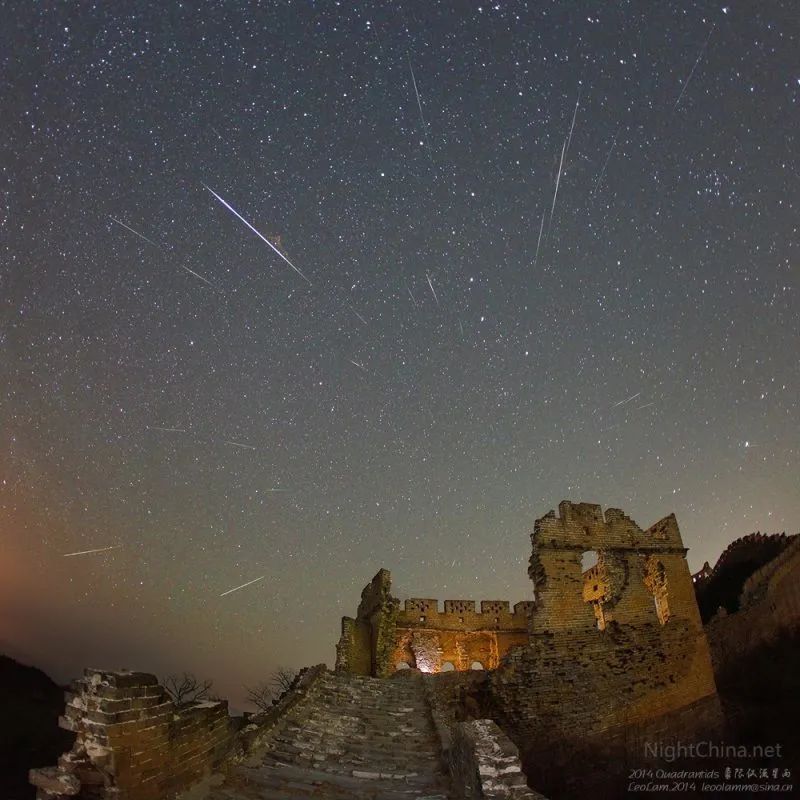  2014年的象限仪座流星雨，跳动摄于河北 | 夜空中国