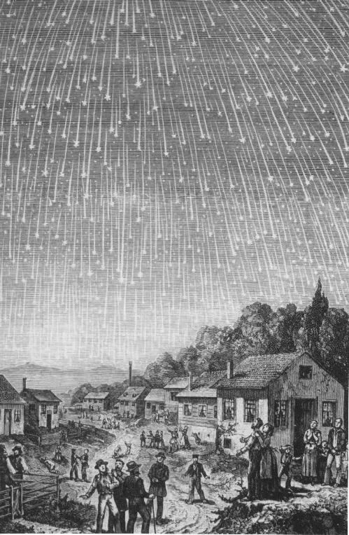 1833年狮子座流星雨,每小时10万颗,感受一下? | Adolf Vollmy