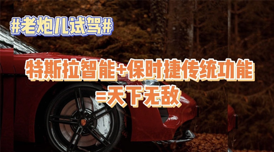 特斯拉智能+保时捷传统功能=天下无敌