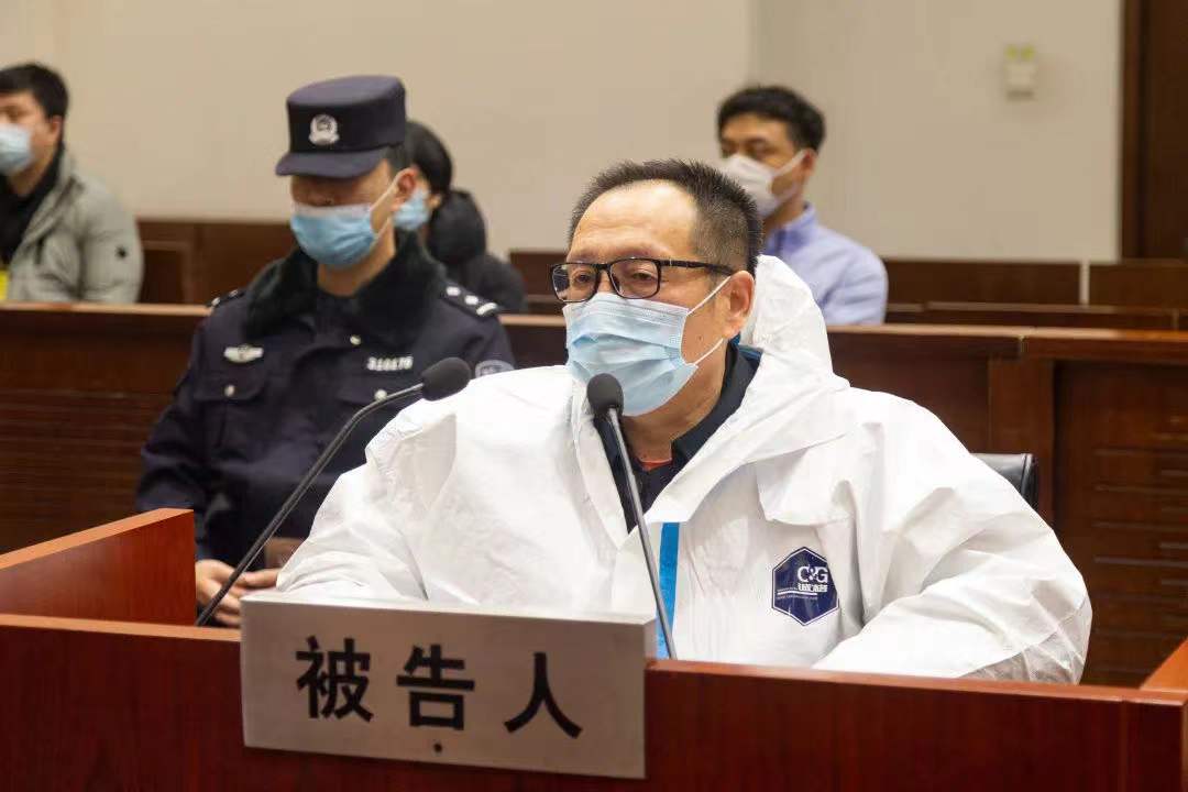 庭审现场 本文图片均来自微信公众号@上海一中法院