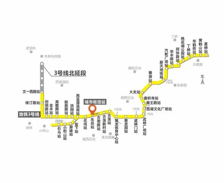 杭州地铁3号线首通段已具备开通条件杭州至湖州德清铁路开建