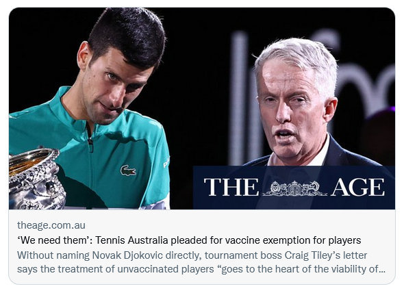 签证闹剧细节被挖出！德约被澳洲网协坑了，罪魁祸首直指此人！