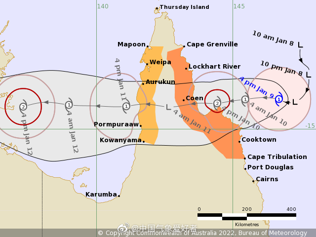 热带气旋“蒂法尼”将影响<a href=