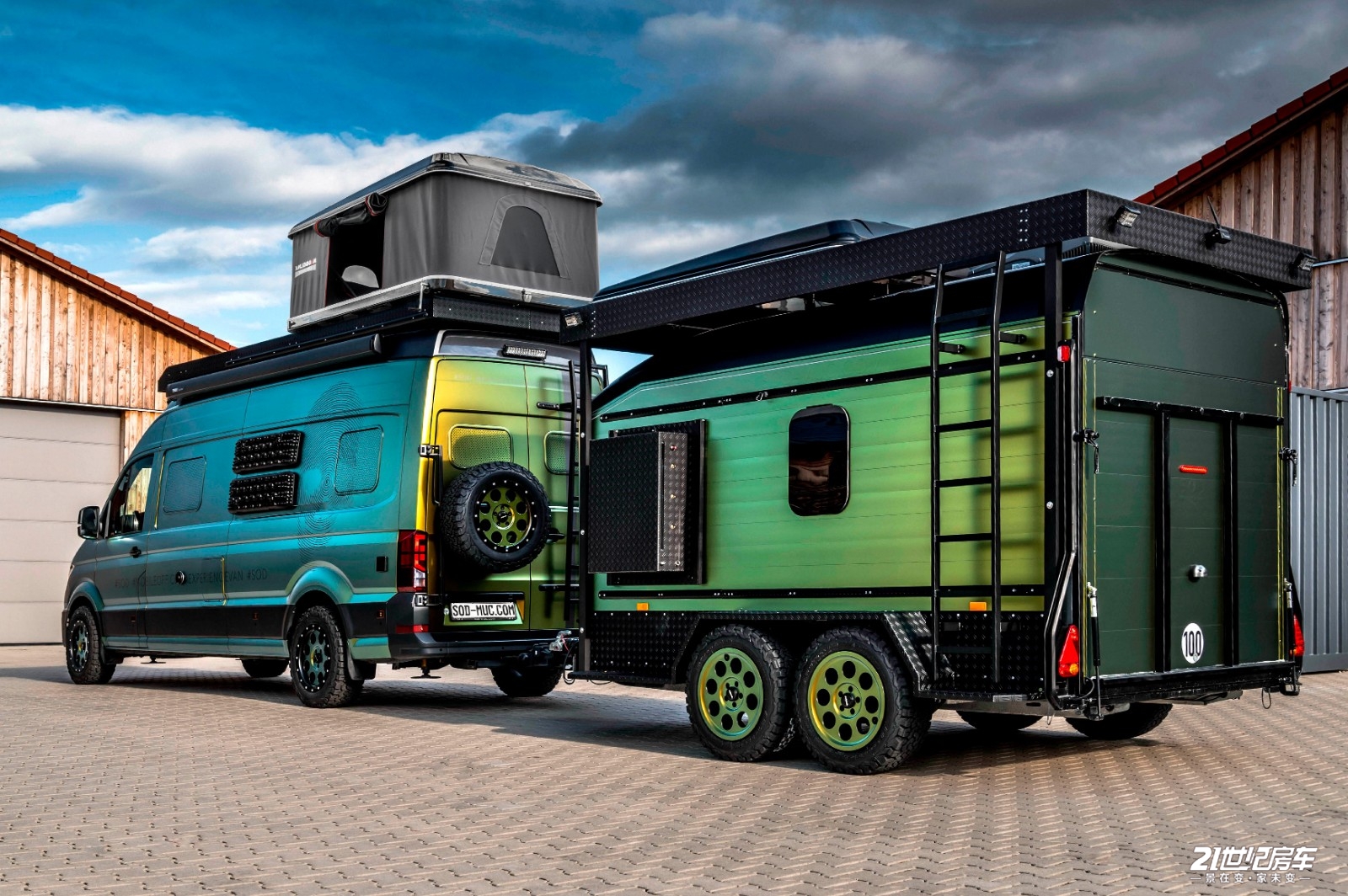 售价200多万的大众四驱露营车,颜值和售价简直是面包车的天花板