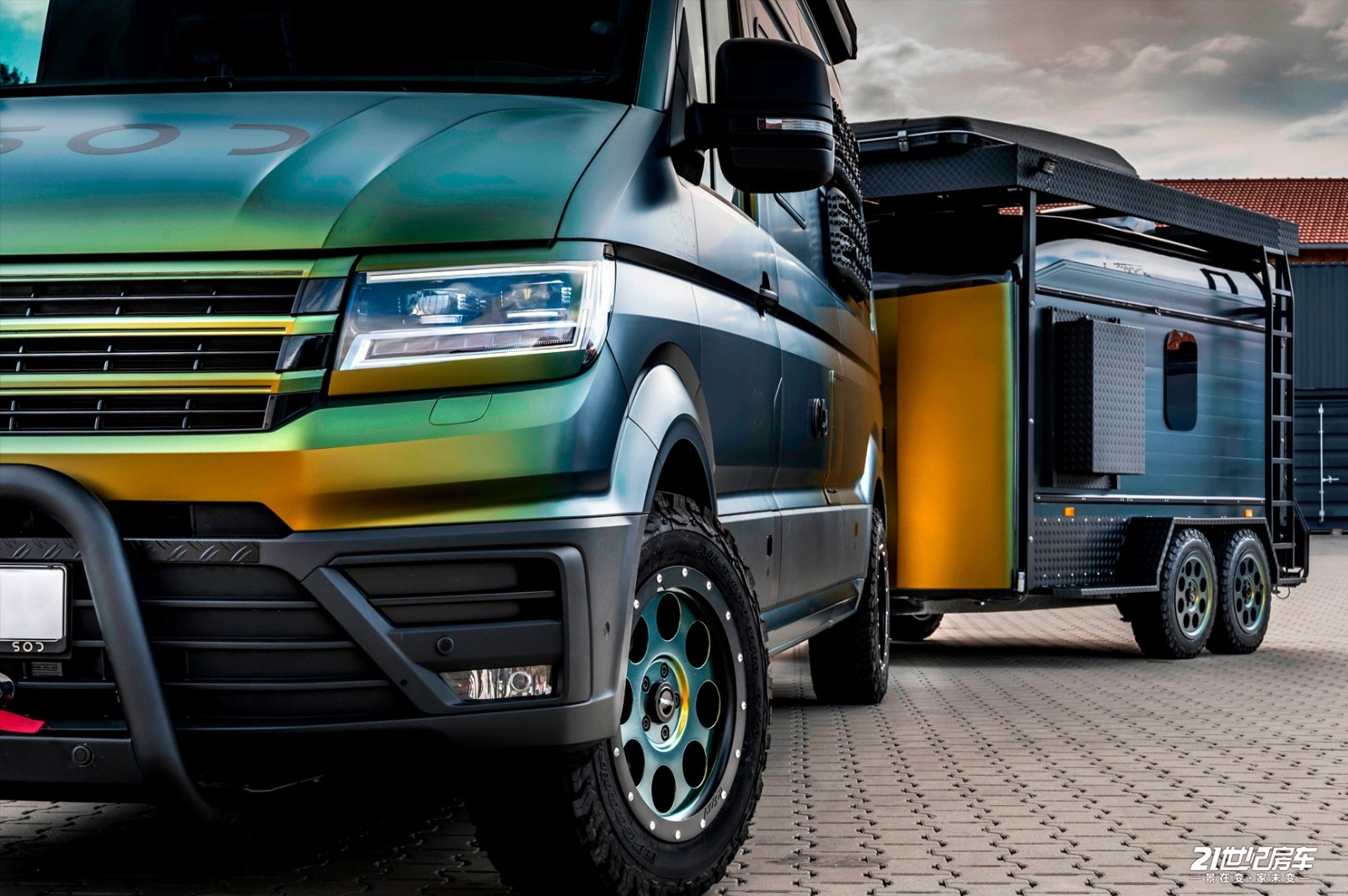 售价200多万的大众四驱露营车,颜值和售价简直是面包车的天花板