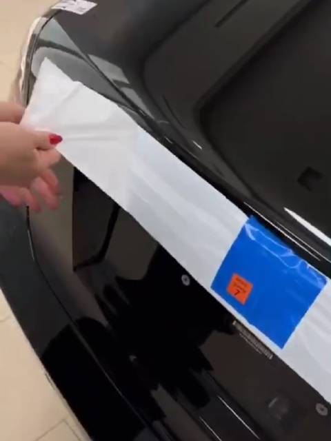 希望这辈子，你有机会撕它的新车膜