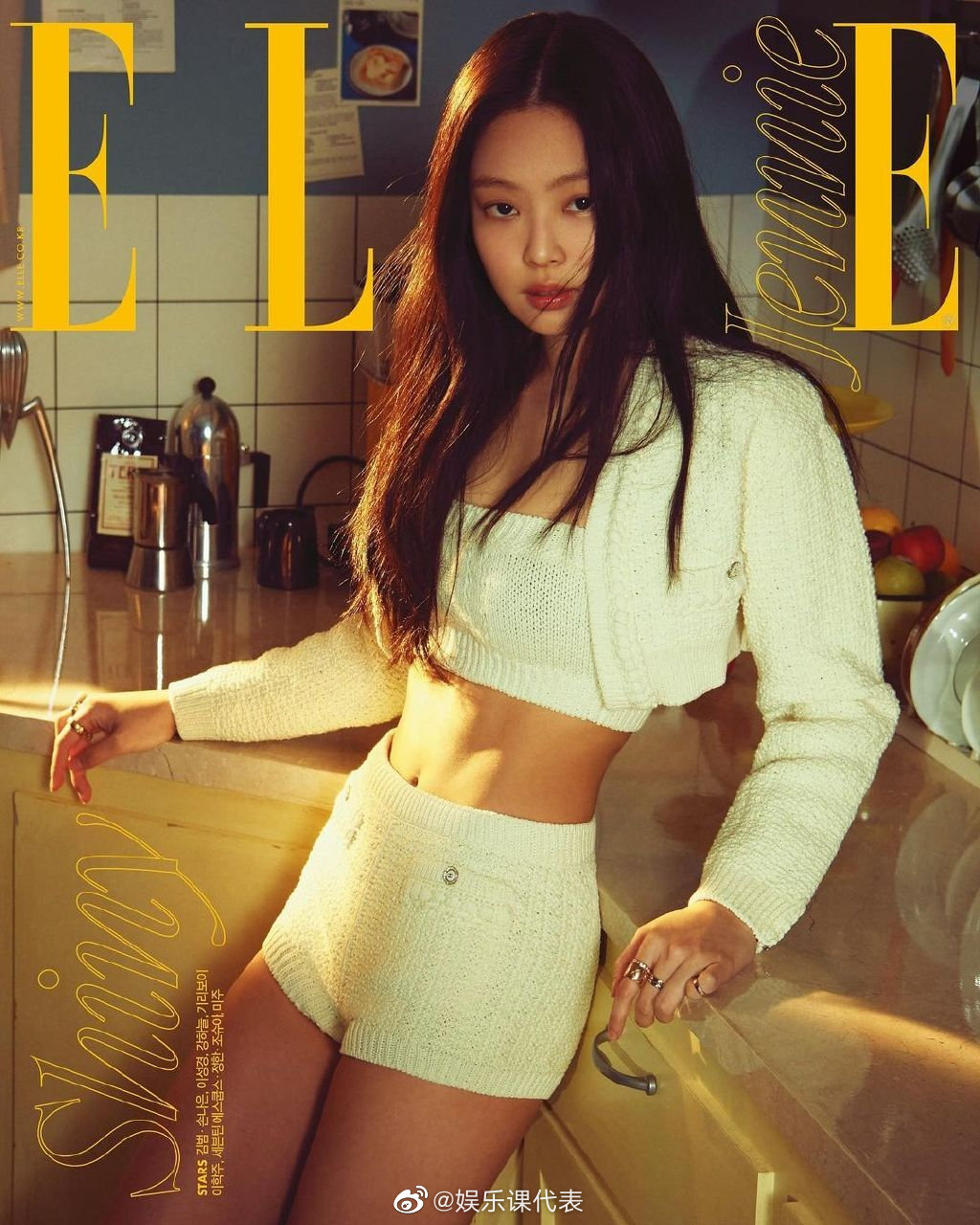 BLACKPINK成员Jennie登上《ELLE》<a href=