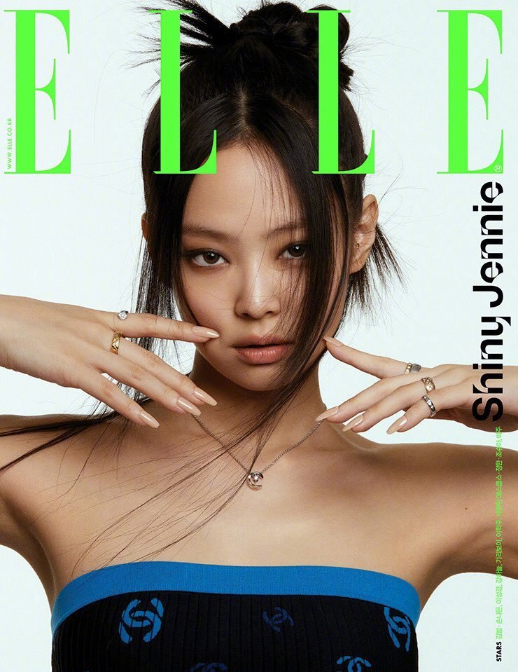JENNIE登上《ELLE》<a href=