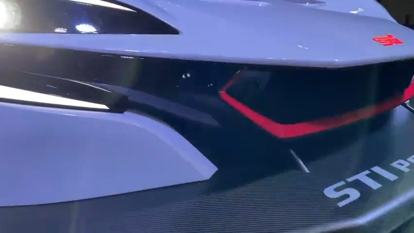 斯巴鲁STI E-RA概念车，搭载四台雅马哈电机……