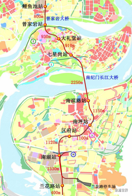 176亿重庆轨道交通10号线二期站后工程施工总承包中标候选人