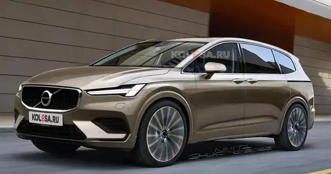 沃尔沃首款MPV谍照曝光 有望年内上市 或搭载2.0T混动