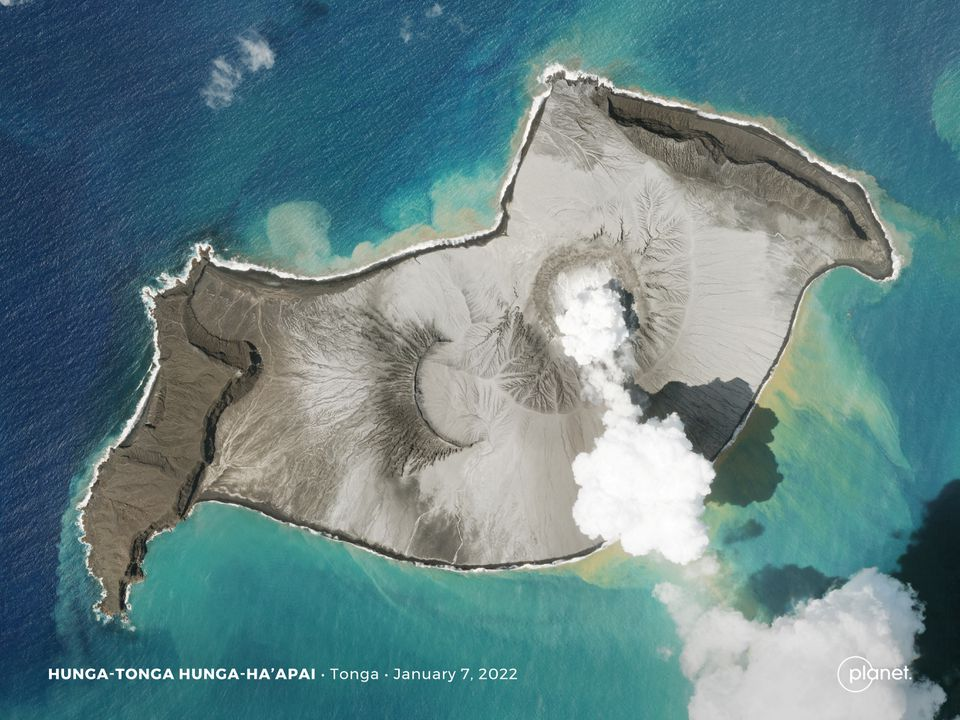 图片截取自卫星图像分析公司“Planet Labs”