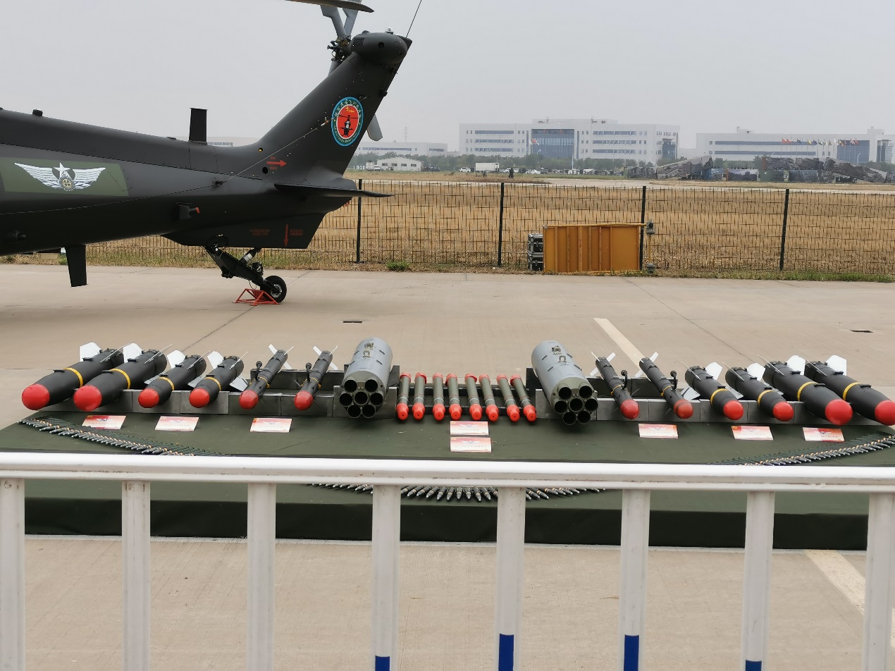 直-10ME可使用多种机载武器。
