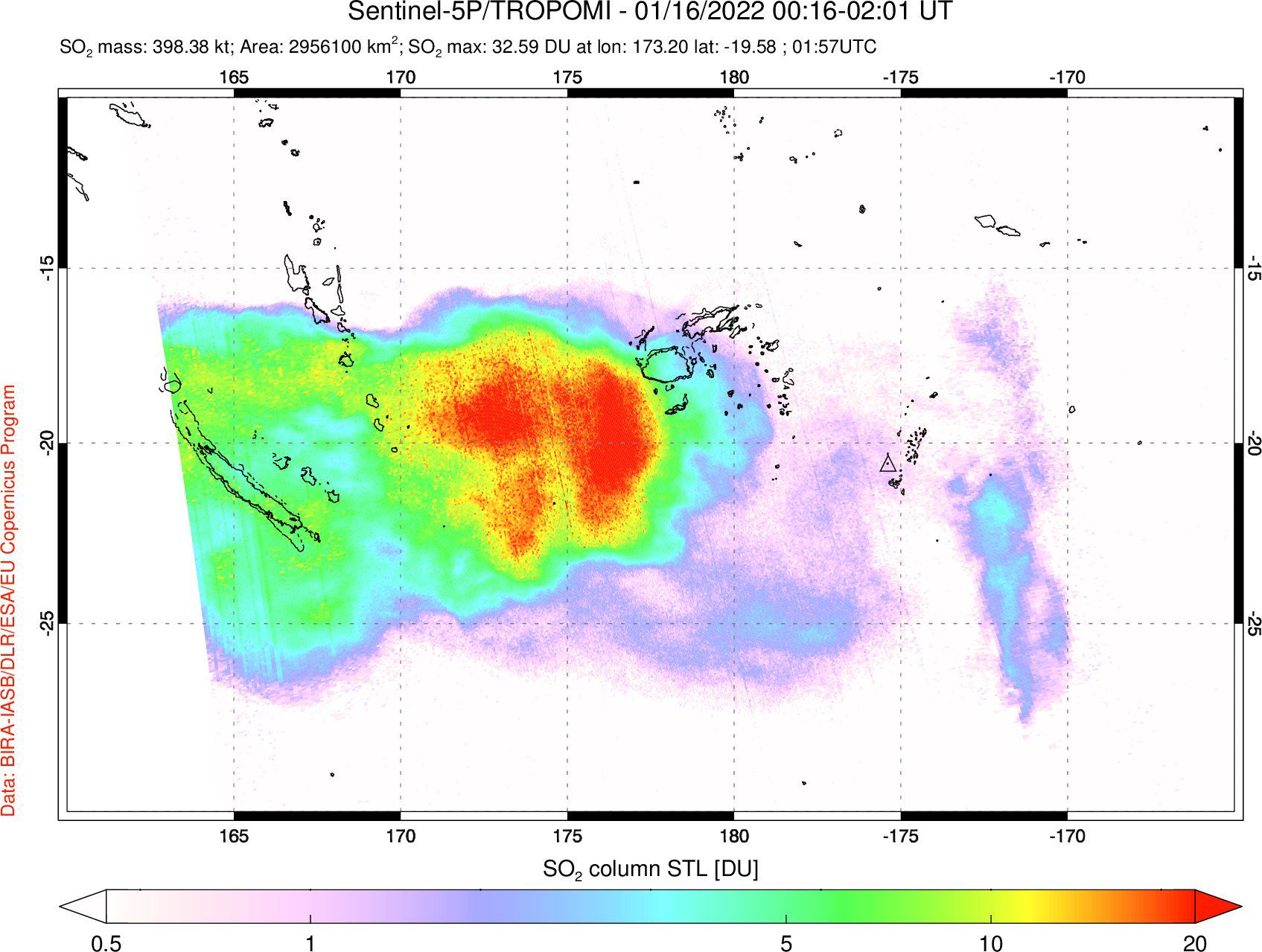 汤加火山“毒气”飘往澳洲，总量达40万吨！分析：或带来这种坏雨