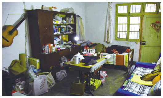  1月19日拍摄的金晓宇家的客厅。 本报记者郑梦雨摄