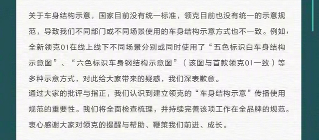 被指涉嫌减配及虚假宣传,领克致歉:车身结构示意图不统一所致休闲区蓝鸢梦想 - Www.slyday.coM 被指涉嫌减配及虚假宣传,领克致歉:车身结构示意图不统一所致休闲区蓝鸢梦想 - Www.slyday.coM