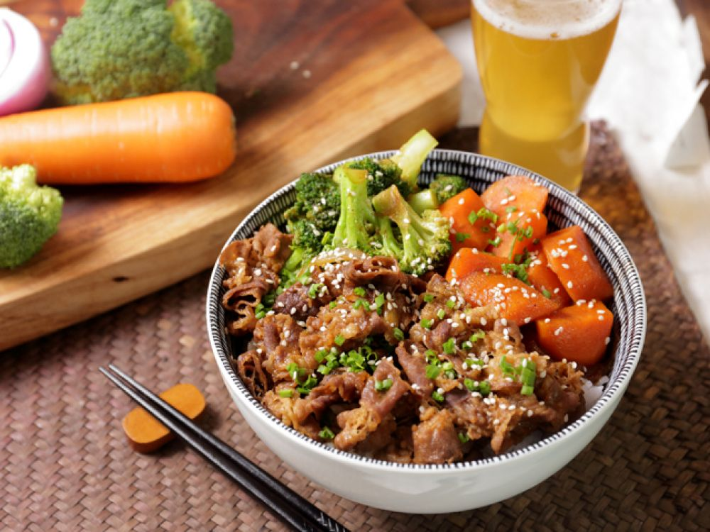 日本牛肉蓋飯 資料圖