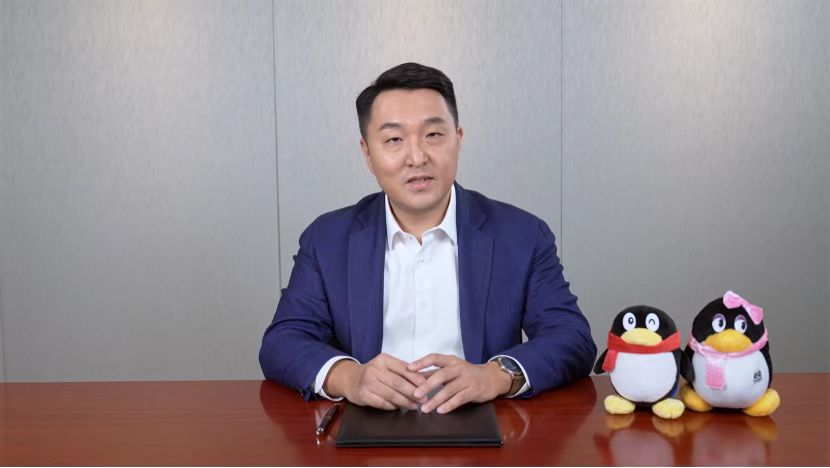 騰訊集團高級副總裁馬曉軼。